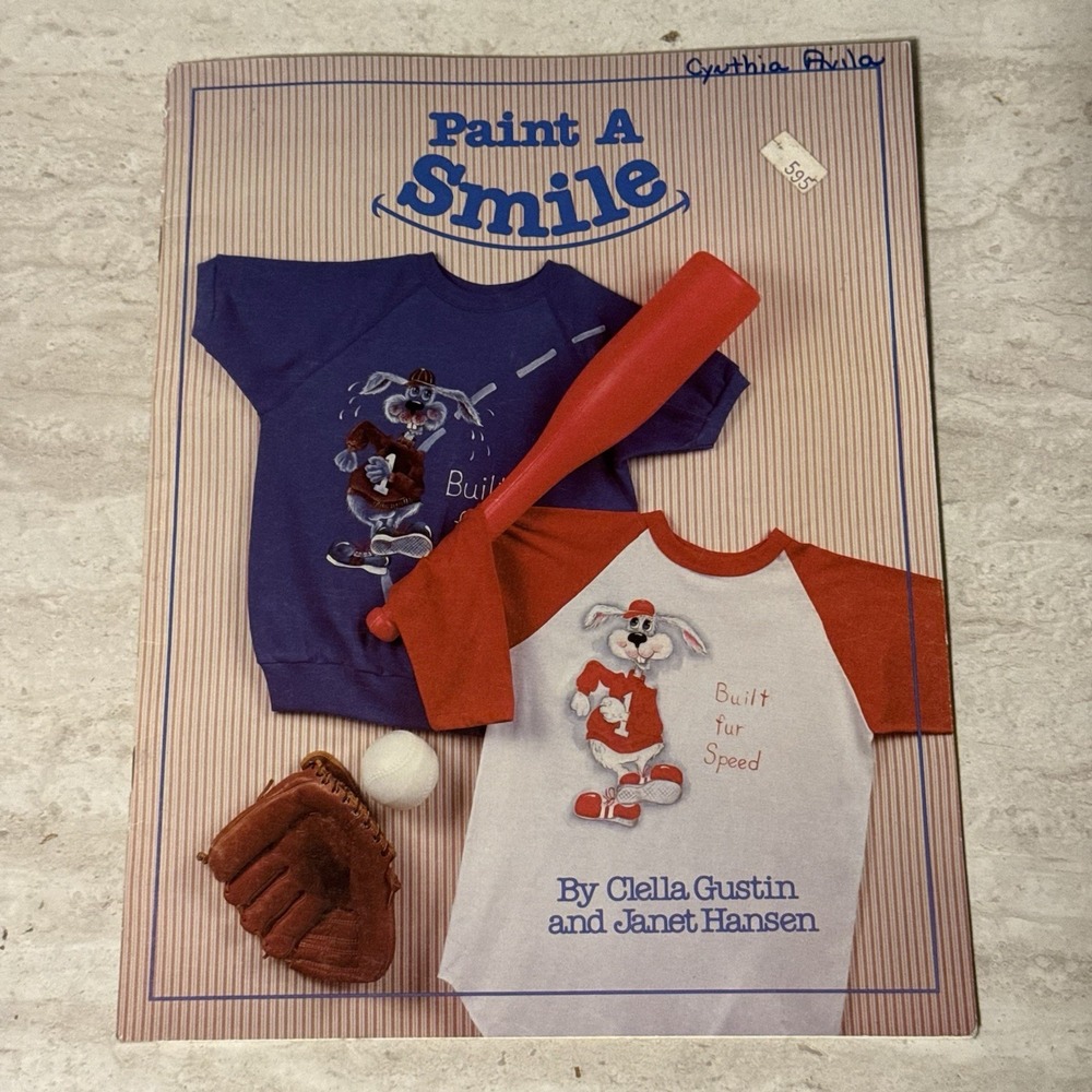 Paint A Smile Vintage Painting Tutorial Booklet 1988